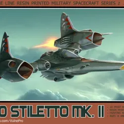 TE-70 Stiletto Mk. II space fighter