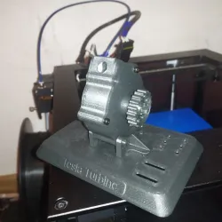 Tesla Turbine (100% 3D printed) working desk decoration