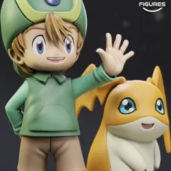 TK and Patamon - Digimon