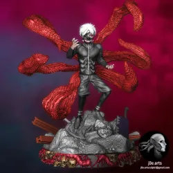 Tokyo Ghoul: Ultimate Kaneki Statue! 2 Interchangeable heads!
