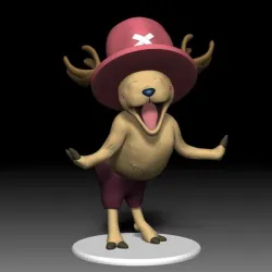 Tony Tony Chopper Shy 3d Model