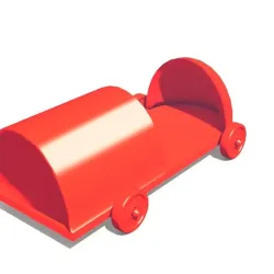 Toy racing car