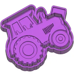 Tractor FRESHIE MOLD - SILICONE MOLD BOX