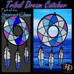 Tribal Dream Catcher / Suncatcher Home & Garden Decoration