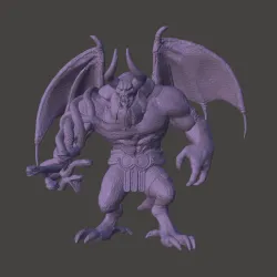 TRUE OGRE TEKKEN TAG TOURNAMENT TTT2 ultra-high detailed STL model for 3D printing
