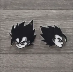 Vegetto and Gogeta Keychain