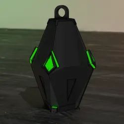 Viper Smoke Valorant key ring