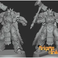 Vulkan figurine