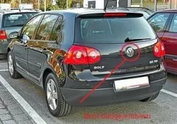 Vw Golf 5 Bootlid badge