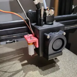 Wanhao D12 print head + Cooling