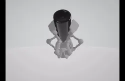 WINE BOTTLE HOLDER WINE BOTTLE RACK skull skeleton WINE HOLDER MEME FOR ENDER 3