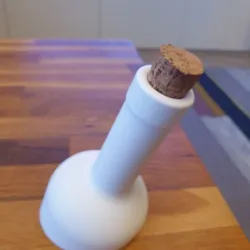 Winehook wall hook - 3D-printed coat hook for wall mounting