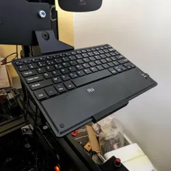 Wireless keyboard mount Rii BT11 for Sim Racing rig