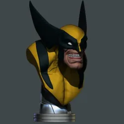 Wolverine Bust