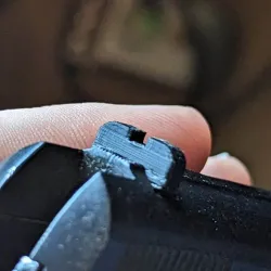 Zastava M70 32acp Rear sight