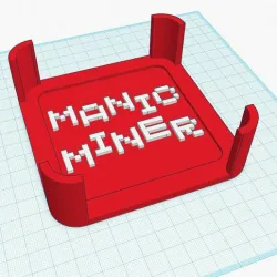 ZX Spectrum Manic Miner Coaster Set