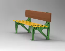 3D printable Sitting bench