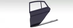 automotive car rear door