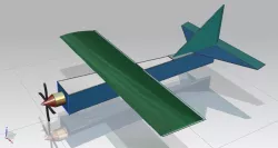 Basic model aeroplane
