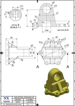 Casting model in siemens nx