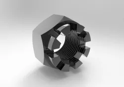 Castle Crown Nut