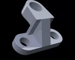 Cobot Table Air Regulator Bracket