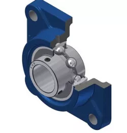 Complete library of bearings "flange type bearing unit 04 holes"