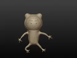 Cute Frog Person