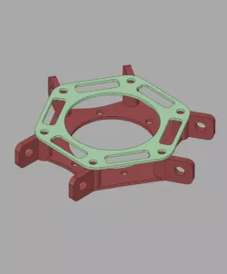 Delta printer part