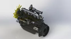 Diesel engine MMZ D-260 7S.750
