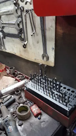 Drill Organizer / Matkap Düzenleyici Mastar