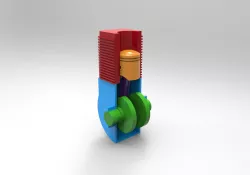 Engine (Section View)