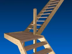 Escalier bois