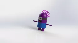 evil purple servant