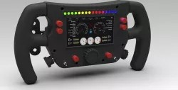 Front Panel for 3D printable 280mm wheel for Logitech G27/G29.
