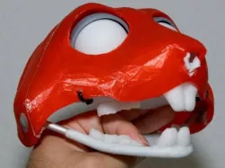 Fursuit- or puppet-head base - version13 - squirrel