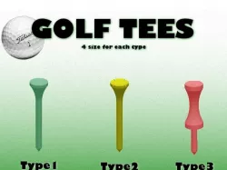 Golf Tees (3 types)