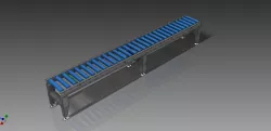 Gravity Roller Conveyor 3000mm