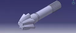 Helical Gear Shaft