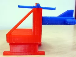 Helicopter with Spinning Rotors 2