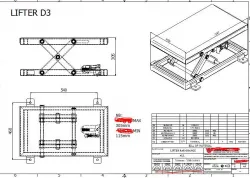 Hydraulic Lifting Table