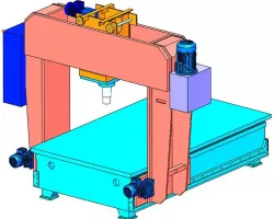 Hydraulic press sketch