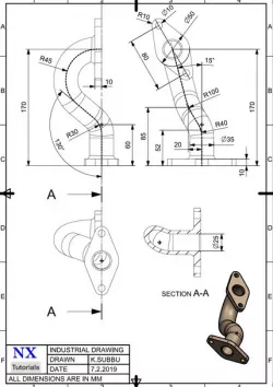 Industrial drawing