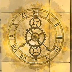 Industrial Style Clock One