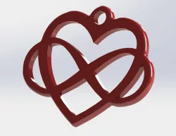 Infinity Heart Pendant