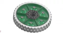 Inserts for AndyMark am-09400b hi_Grip 6" Wheel