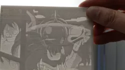 Luffy vs Kaido (One Piece) - Lithophane