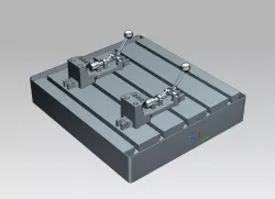 Machine table + ZSB drilling device
