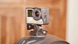 Magnet helmet mount - GoPro Hero 4 silver