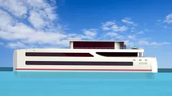 #MC124E fast displacement Yacht